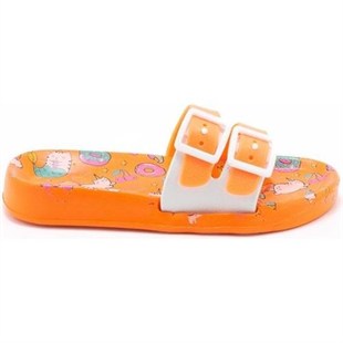 Hush Puppies 031K100012 Topeka Turuncu Eva Çocuk Terlk
