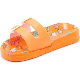 Hush Puppies 031K100012 Topeka Turuncu Eva Çocuk Terlk