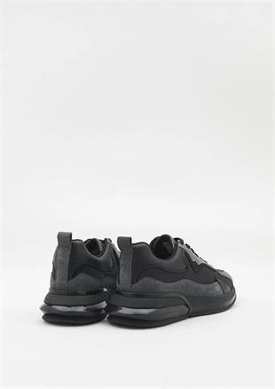 Hush Puppies 031M101806 Newell Siyah Erkek Sneaker