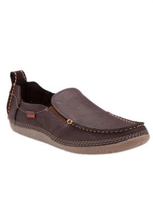 Hush Puppies 031M1482 Profile Slip On Tan Nubuk  Erkek Ayakkabı