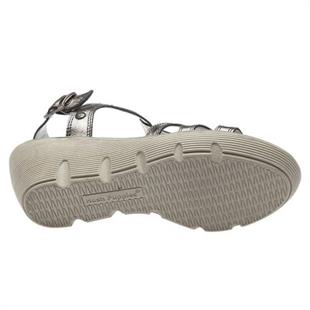 Hush Puppies 031Z101723 Clara Triple Anthracite Kadın Sandalet