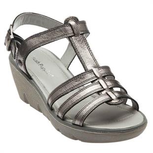 Hush Puppies 031Z101723 Clara Triple Anthracite Kadın Sandalet