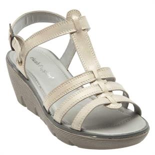 Hush Puppies 031Z101723 Clara Triple Light Pink Nubuk Kadın Sandalet