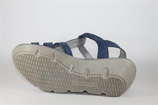 Hush Puppies 031Z101723 Clara Trıple Navy Nubuk Kadın Sandalet
