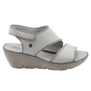 Hush Puppies 031Z101724 Clara Lyricale Grey Nubuk Kadın Sandalet