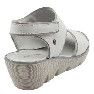 Hush Puppies 031Z101724 Clara Lyricale Grey Nubuk Kadın Sandalet