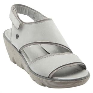Hush Puppies 031Z101724 Clara Lyricale Grey Nubuk Kadın Sandalet