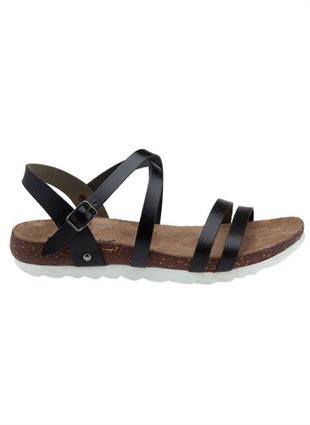 Hush Puppies 031Z1472 Cors Black Deri Kadın Sandalet