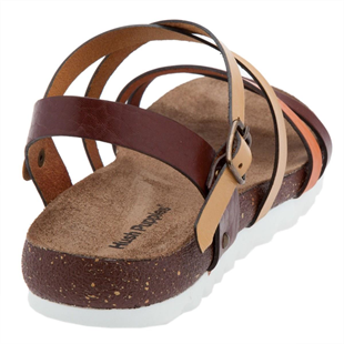 Hush Puppies 031Z1472 Cors Brown Kadın Deri Sandalet