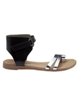 Hush Puppies 031Z1477 Soho Silver Deri Kadın Sandalet