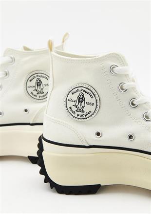 Hush Puppies 033Z100936 Azaria White Kadın Sneaker