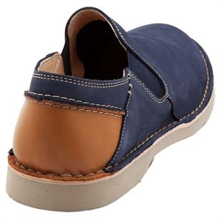 Hush Puppies 036M100047 Slip On Catel Navy Nubuk  Erkek Ayakkabı
