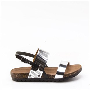 Hush Puppies 036Z100037 July Jade Silver Kadın Deri Sandalet