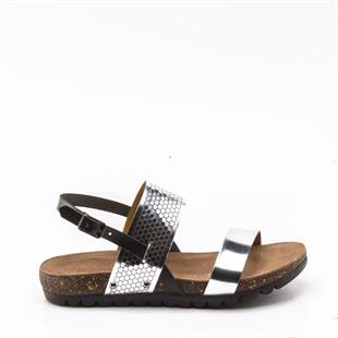 Hush Puppies 036Z100037 July Jade Silver Kadın Deri Sandalet
