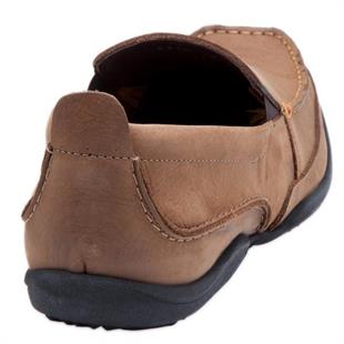 Hush Puppies Accel Slip On MT S Tan Nubuk Erkek Ayakkabı