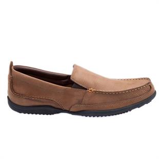 Hush Puppies Accel Slip On MT S Tan Nubuk Erkek Ayakkabı
