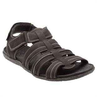 Hush Puppies Fisherman Frame Dark Brown Nubuk Erkek Sandalet