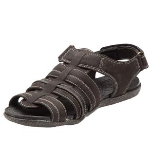 Hush Puppies Fisherman Frame Dark Brown Nubuk Erkek Sandalet