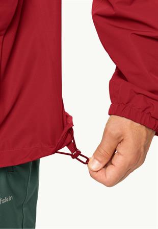 Jack Wolfskin 1111142_2607 Stormy Point 2L JKT M Red Glow Erkek Outdoor Ceket