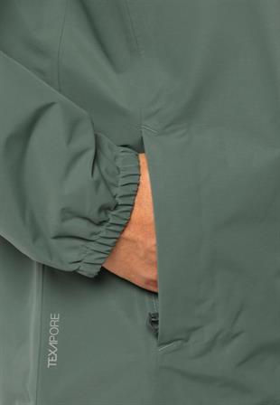 Jack Wolfskin 1111142_4311 Stormy Point 2L JKT M Hedge Green Erkek Outdoor Ceket