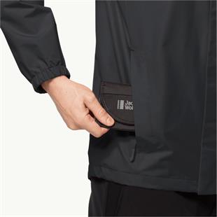Jack Wolfskin 1111142_6000_004 Stormy Point 2L JKT M Black Erkek Outdoor Ceket