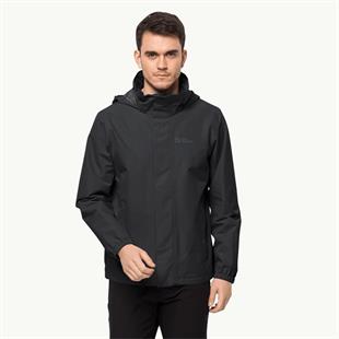 Jack Wolfskin 1111142_6000_004 Stormy Point 2L JKT M Black Erkek Outdoor Ceket