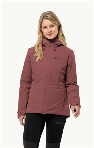 Jack Wolfskin 1111592_2191 Wisper Ins JKT W Apple Butter Kadın Outdoor Ceket