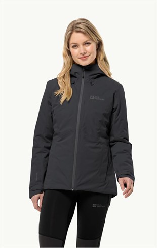 Jack Wolfskin 1111592_6000 Wisper Ins JKT W Black Kadın Outdoor Ceket