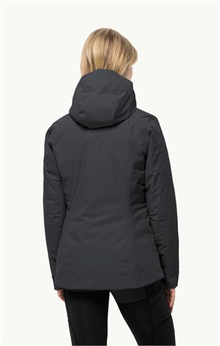Jack Wolfskin 1111592_6000 Wisper Ins JKT W Black Kadın Outdoor Ceket