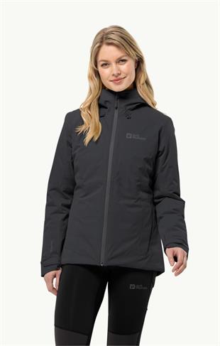 Jack Wolfskin 1111592_6000 Wisper Ins JKT W Black Kadın Outdoor Ceket