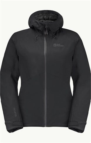 Jack Wolfskin 1111592_6000 Wisper Ins JKT W Black Kadın Outdoor Ceket
