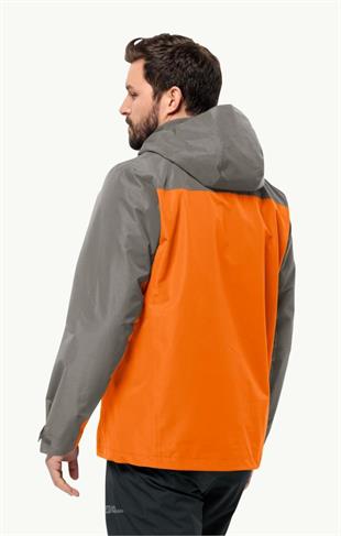 Jack Wolfskin 1115311_3981 TAUBENBERG 3IN1 JKT M Blood Orange Erkek Outdoor Ceket