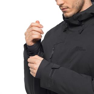 Jack Wolfskin 1115321_6000_002 Troposphere Ins Jacket M Black Erkek Outdoor Ceket