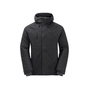 Jack Wolfskin 1115321_6000_002 Troposphere Ins Jacket M Black Erkek Outdoor Ceket