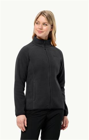 Jack Wolfskin 1115621_6000 Moonrise 3IN1 JKT W Black Kadın Outdoor Ceket