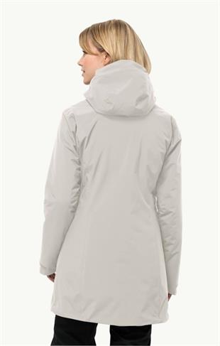 Jack Wolfskin 1115681_5609 Heidelstein Ins JKT W Dove Kadın Outdoor Ceket