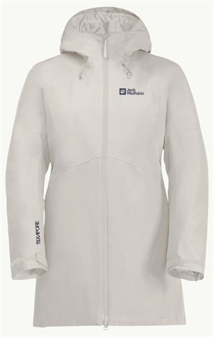 Jack Wolfskin 1115681_5609 Heidelstein Ins JKT W Dove Kadın Outdoor Ceket