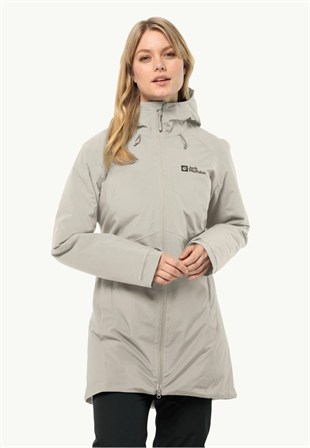 Jack Wolfskin 1115681_A0029 Heidelstein INS JKT W  Seal Kadın Outdoor Ceket