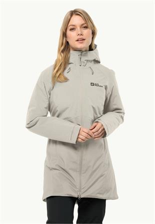 Jack Wolfskin 1115681_A0029 Heidelstein INS JKT W  Seal Kadın Outdoor Ceket