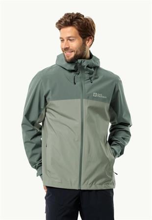 Jack Wolfskin 1115892_4137 Weiltal 2L JKT M Mint Leaf Erkek Outdoor Ceket