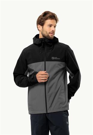 Jack Wolfskin 1115892_6945 Weiltal 2L JKT M Slate Erkek Outdoor Ceket