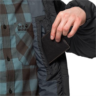 Jack Wolfskin 1203591_6000_004 Fairmont Men Black Erkek Outdoor Ceket