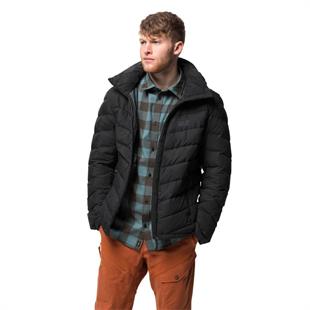 Jack Wolfskin 1203591_6000_004 Fairmont Men Black Erkek Outdoor Ceket