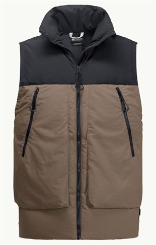 Jack Wolfskin 1207621_4610 Dellbrueck Vest Chestnut Erkek Outdoor Yelek