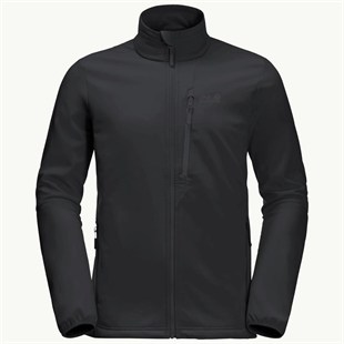 Jack Wolfskin 1305801_6000006 Whirlwind Men Black Erkek Outdoor Ceket