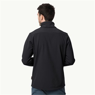 Jack Wolfskin 1305801_6000006 Whirlwind Men Black Erkek Outdoor Ceket