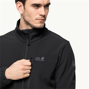 Jack Wolfskin 1305801_6000006 Whirlwind Men Black Erkek Outdoor Ceket