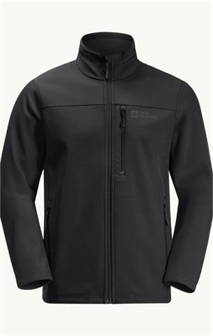 Jack Wolfskin 1305802_6000 Whirlwind Men Black Erkek Outdoor Ceket