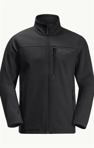 Jack Wolfskin 1305802_6000 Whirlwind Men Black Erkek Outdoor Ceket