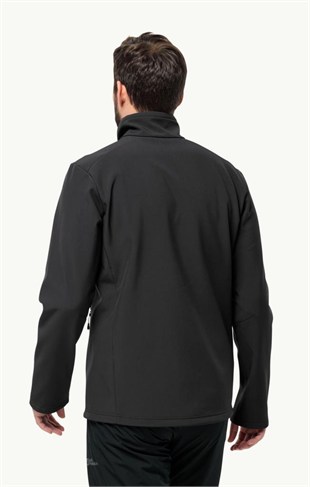 Jack Wolfskin 1305802_6000 Whirlwind Men Black Erkek Outdoor Ceket